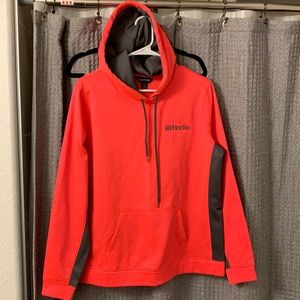Roche HoTT neon pink sweater.